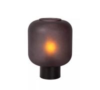 Lucide Lampada da tavolo in metallo dal design moderno con diffusore in vetro El