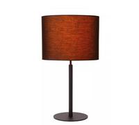 Lucide Lampada da tavolo moderna struttura in metallo con diffusore ovale in tes