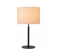 Lucide Lampada da tavolo moderna struttura in metallo con diffusore ovale in tes