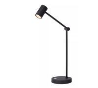 Lucide Lampada da tavolo ricaricabile con diffusore a LED dimmerabile Tipik Nero