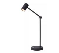 Lucide Lampada da tavolo ricaricabile con diffusore a LED dimmerabile Tipik Nero