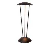 Lucide Lampada da tavolo ricaricabile da esterno a led dimmerabile Renee Nero 2W
