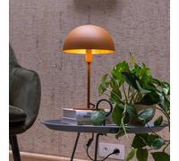 Lucide Lampada da tavolo Siemon in acciaio, Ø 25 cm, giallo ocra Lucide