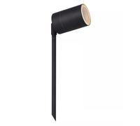 Lucide Lampada da terra a led da giardino in acciaio con diffusore orientabile A