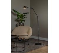 Lucide Lampada da terra da lettura con diffusore a LED dimmerabile Milne Nero 8W [EEK: G]