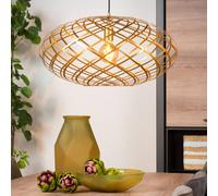 Lucide Lampada sospensione Wolfram, ovale, 65 cm, oro 21417/65/02
