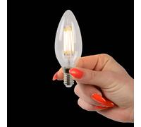 Lucide Lampadina a candela E14 4W 2700K dimmerabile, set di 4 pezzi Lucide
