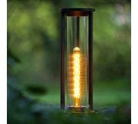 Lucide Lampioncino da giardino in alluminio moderna con diffusore in pvc Cadix N