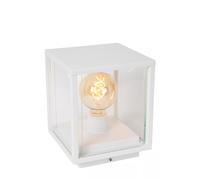 Lucide Lampioncino da giardino in metallo con diffusore in vetro Claire Bianco 6