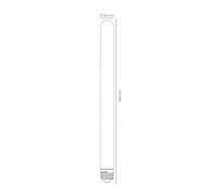 Lucide LED E27 tubolare T32 5W 2.200K dimming 30cm Lucide