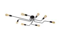 Lucide Lester Plafoniera 8 Nero