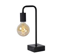 Lucide Lampada da tavolo con base in marmo e struttura in stile moderno in accia