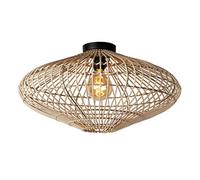 LUCIDE MAGALI - Plafoniera - Ø 56 cm - 1 x E27 - Legno chiaro