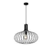 Lucide Manuela - Lampade a sospensione - Ø 50 cm - Rame, Metallo, Black, E27 60 wattsW 230 voltsV