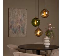 LUCIDE 45493/03/33 - Lampadario, Glass, Green
