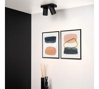 Lucide NIGEL lampada a soffitto 2 luci, GU10, 09929/10/30, NIGEL [Lampade per Interni > Lampade a Soffitto]