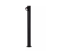 Lucide Paletto luce da giardino in alluminio per esterni a LED Ibamba Nero 6W Lu [EEK: E]