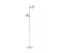 Lucide Piantana dal design moderno con base in metallo e 2 diffusori LED orienta