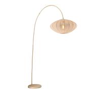 Lucide Piantana Lampada da terra con diffusore in tessuto rotondo dal design mod