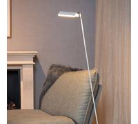 Lucide Piantana LED Aaron, bianca, da dimmerabile a calda, altezza 134 cm Lucide