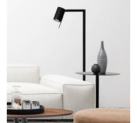 Lucide Piantana Lesley, nera, altezza 130 cm, metallo 03725/01/30