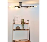 Lucide Plafoniera da soffitto con struttura in metallo moderna con 8 diffusori L