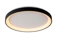 Lucide Plafoniera grande con struttura rotonda in metallo e diffusore in acrilic