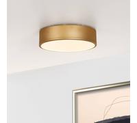 Lucide Plafoniera LED Unar, oro opaco, Ø 20 cm Lucide