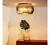 Lucide Plafoniera Pearl in vetro, Ø 40 cm Lucide
