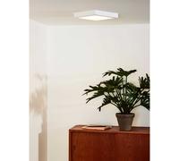 Lucide Plafoniera quadrata a LED con struttura in alluminio dal design semplice [EEK: F]