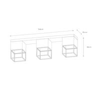 Lucide Plafoniera Rixt nero, angolare, 3 luci Lucide