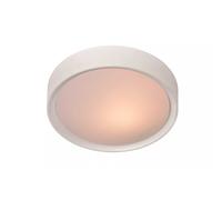 Lucide Plafoniera rotonda grande con struttura in metallo e diffusore in acrilic