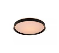 Lucide Plafoniera rotonda piccola in metallo con diffusore acrilico a LED dimmer [EEK: G]