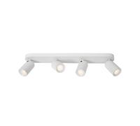 Lucide Faretto a soffitto Punch, 4 luci, barra, bianco Lucide