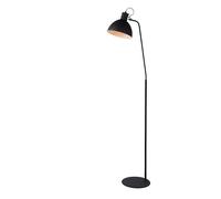 Lucide Shadi - stehlample con lettura - Ø 28 cm - Nero