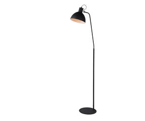 Lucide Shadi - stehlample con lettura - Ø 28 cm - Nero