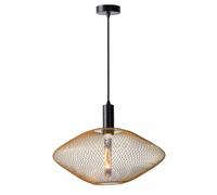 Lucide Sospensione singola con diffusore in metallo intrecciato dal design moder