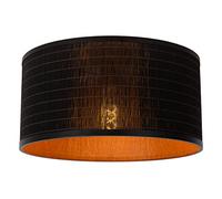 LUCIDE Tagalog - Plafoniera Ø 40 cm, 1 x E27, colore: Nero