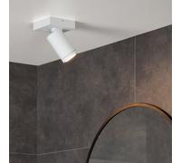 Faretto da Soffitto Regolabile Bianco Alluminio Bagno 2200 K B:10 CM Cucina