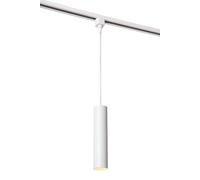 LUCIDE TRACK FLORIS Sospensione - Sistema ferroviario monofase/Illuminazione ferroviaria - 1xGU10 - bianco(Estensione)