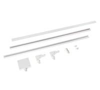 Lucide Track Starter Set - binario elettrico a 1 fase, 2 m, bianco