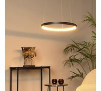 LUCIDE Vidal - Lampade a Sospensione - Diametro 58 cm - LED Dim. - 1 x 48 W 2700 K - Nero