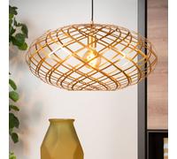 LUCIDE Wolfram - Lampada a sospensione - Ø 65 cm - 1xE27 - Oro opaco/Ottone