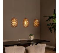 Lucide WOLFRAM lampada a sospensione 3 luci, E27, 21417/03/02, WOLFRAM [Lampade per Interni > Lampade a Sospensione]