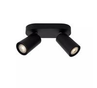 LUCIDE Xyrus Spot Da Soffitto 2x GU10 LED Nero 23954/11/30