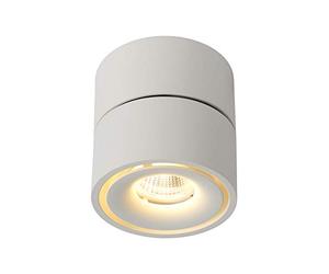 Lucide YUMIKO - Plafoniera in alluminio, 8 W, colore: Bianco