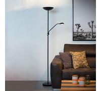 Lampada da Terra Lucide Zenith Nero