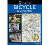 Lucidmap Inc Howard Pulver Ontario Bicycle Touring Atlas (Tascabile)