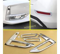 Lucido cromato anteriore + posteriore inferiore paraurti fendinebbia copertura trim per Nissan Sentra 2020 2021 2022 2023 accessori auto