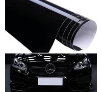 Lucido Nero Adesivi per Auto Auto Vinile Pellicola Wrap Interno Decorazione Per